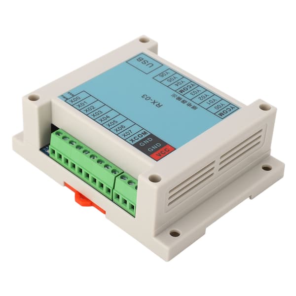 Programmerbar logikcontroller 8 indgange 7 udgange Computer Telefon Programmering Industriel kontrolkort 12-24V
