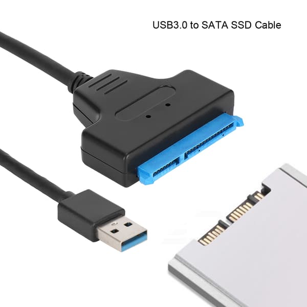 USB 3.0 til SATA SSD Adapterkabel - Højhastigheds dataoverførsel til Solid State Drives