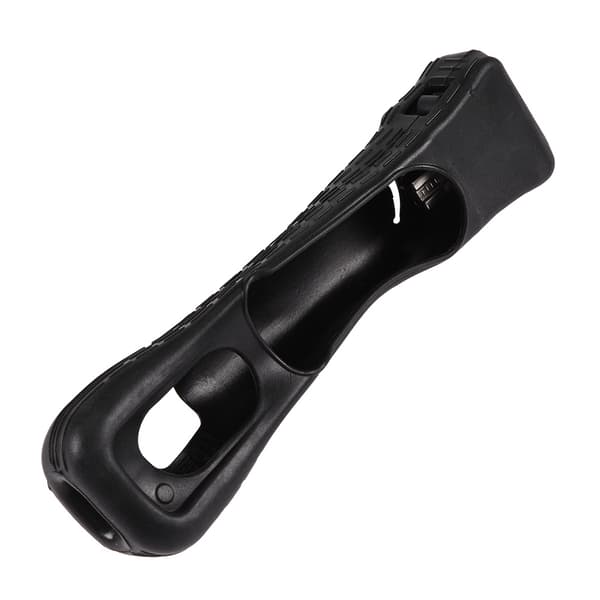 MotionPlus Sensoradapter til Nintendo Wii Remote, Sort Silikonecover, Beskyttelsesetui til Wii Controller