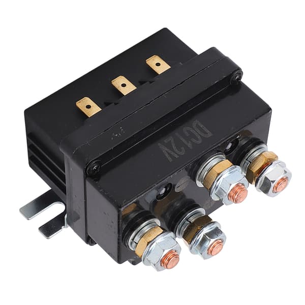 Spilrelæ 12V Messingspole Kontaktor Elektronisk Komponent Tilbehør til Biler