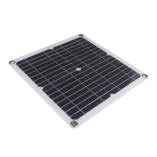 200W 12V Bærbart Solpanel Kit Monokrystallinsk Solpanel med Controller til Cykling Bjergbestigning Vandring Camping 100A