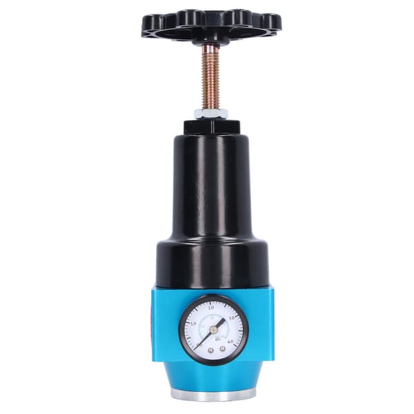 Lufttryksregulator Medium Pneumatisk Reduktionsventil Regulerende Kontrolmåler QTYH‑25 G1