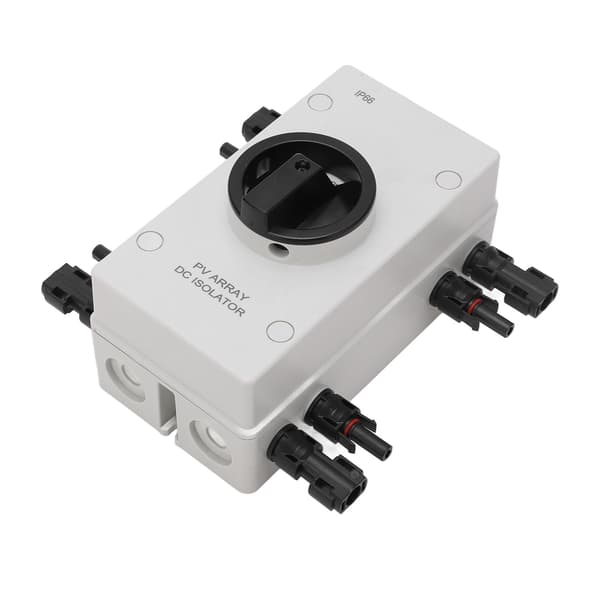 Solar PV Isolatorafbryder DC Afbryder 1000V 32A IP66 Vandtæt til Solcelleanlæg