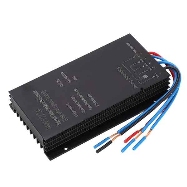 Vindmøllecontroller Vindkraftgenerator MPPT Opladningscontroller 12V 24V IP67 Vandtæt