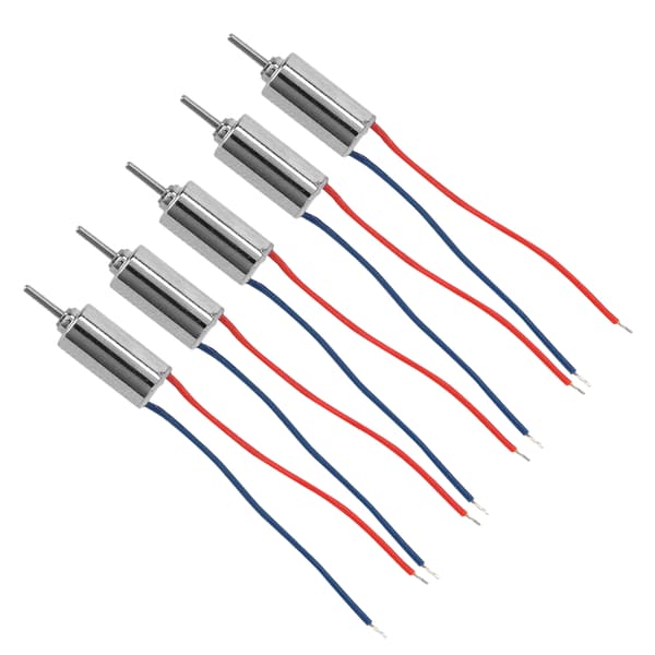 Högvarvig kärnlös mikromotor för modellleksak - 5-pack (4,5V DC)