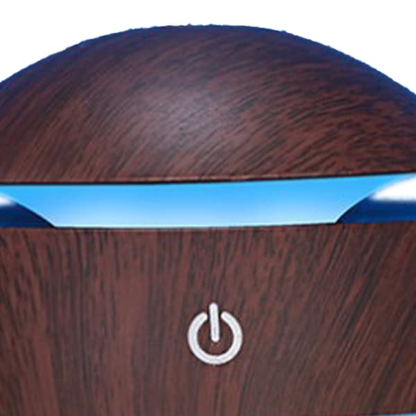 Luftfuktare i träkorn för sovrum, vardagsrum, kontor och bil - Kompakt luftfuktare, USB-driven