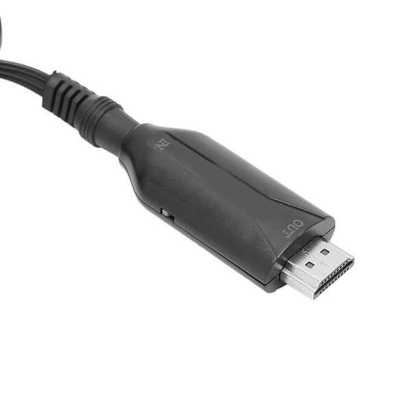 PS1 till HDMI Multimedia Gränssnittskabel Plug and Play Spelkonsol Videoadapter för PS2
