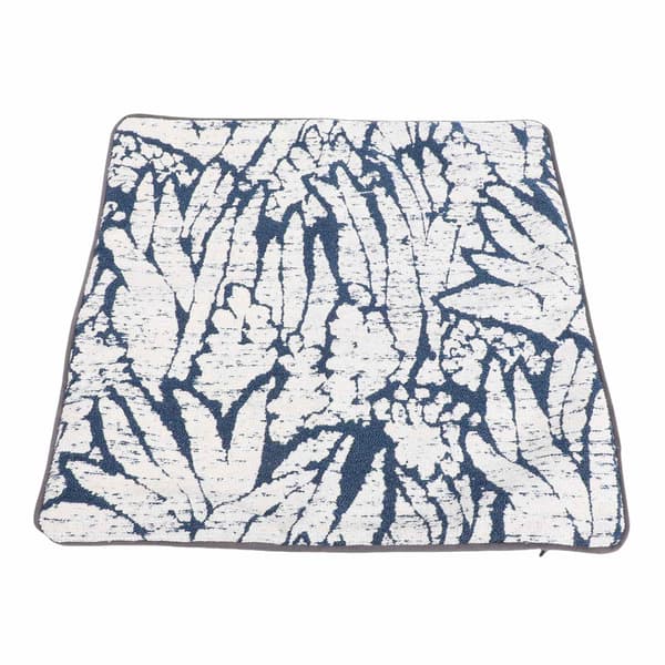 4 stk. bondegårds-boho sofapudebetræk blå hvid stribet 45x45 cm til sofa, seng, stueindretning