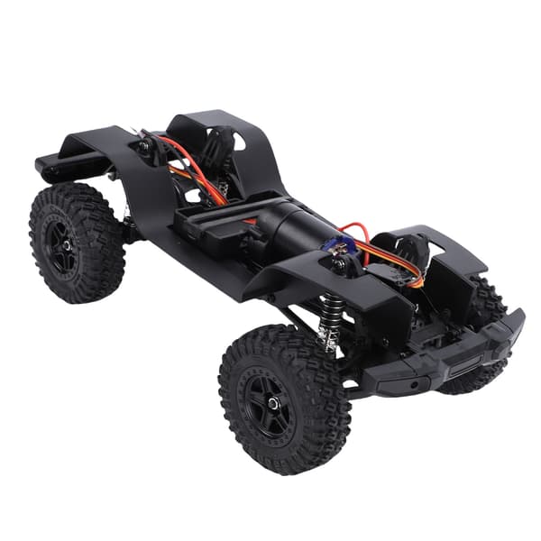 RC Bil Chassis Ramme Erstatning til Defender 1/18 Modelbil Plast Samlet Chassis Ramme