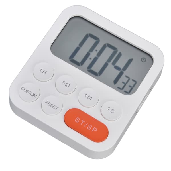Digital køkkentimer 3 tilstande justerbar magnetisk nedtællingstimer madlavningsstudietimer til soveværelse