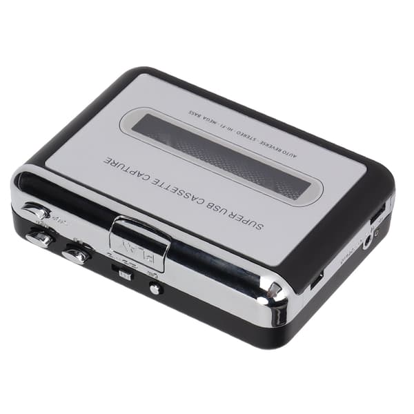 Bærbar USB-kassetteafspiller - Konverter bånd til MP3-lyd