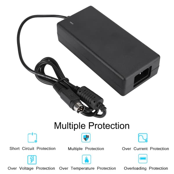 Kraftfuld 12V 5A AC/DC Oplader til Bærbar Computer, Notebook Strømforsyning, 60W Adapter, Bærbar Computeropladning
