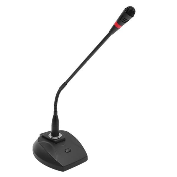 Svanehals kondensatormikrofon XLR-stik Bordmikrofon til foredrag konferencer videomøder