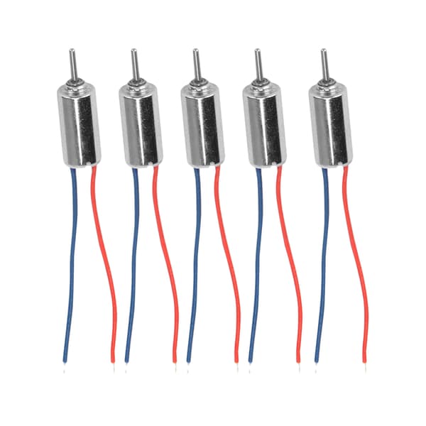 Högvarvig kärnlös mikromotor för modellleksak - 5-pack (4,5V DC)