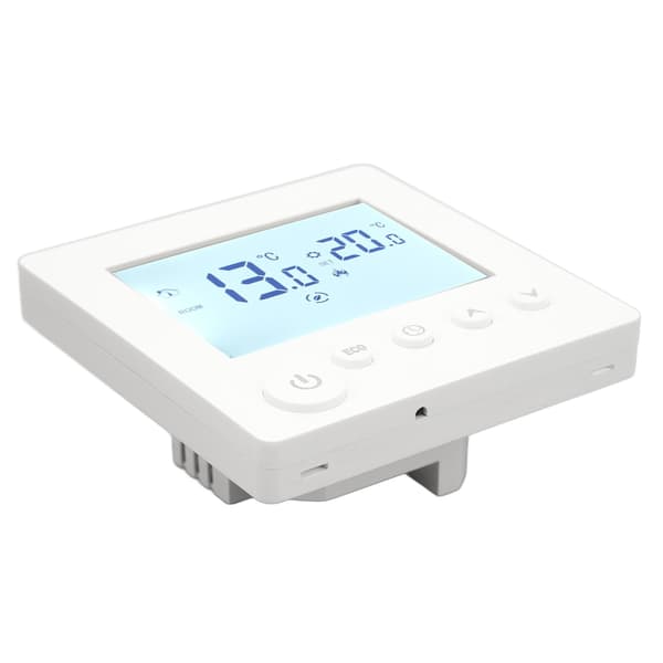 Gulvvarmetermostat Controller Programmerbart Kontrolpanel LCD-display 90V‑240V til hjemmet