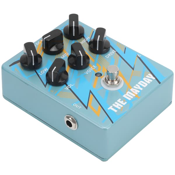 Effektpedal Forstærker Analog Lydeffekt Equalizer Harmonisk Guitar Tilbehør DC 9V