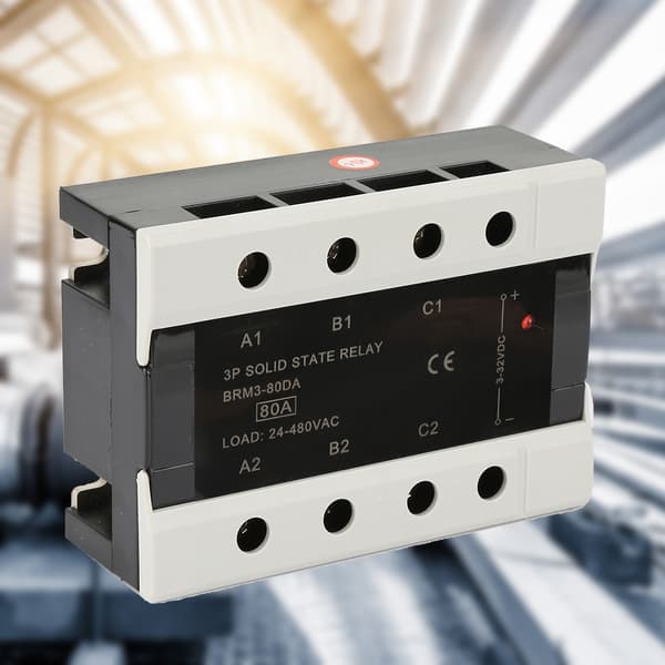 Belastning 24-480VAC Trefaset Solid State Relæ (BRM3-80DA)