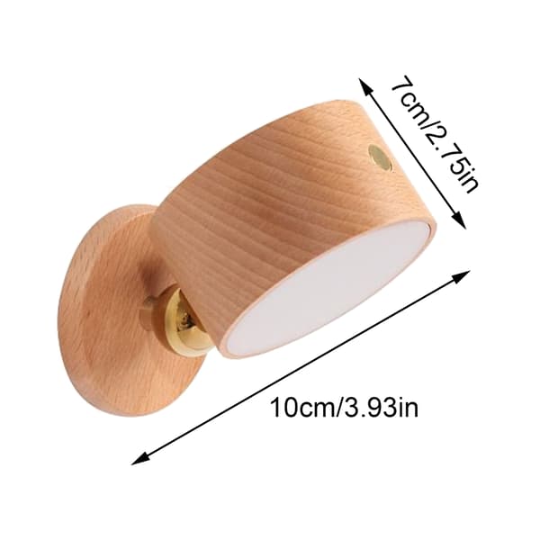 360° Roterende Magnetisk LED Væglæselampe