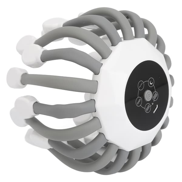 Elektrisk Huvudmassager 5 Lägen 3 Hastigheter 20 Noder Infraröd LED Skalpterapi