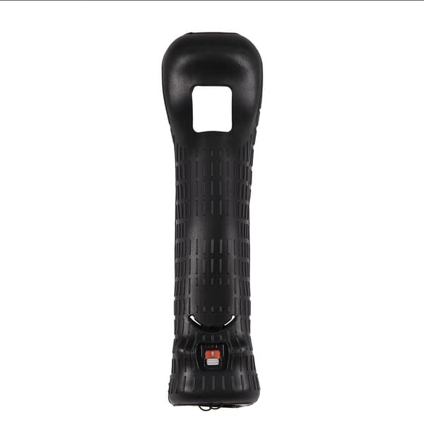 MotionPlus Sensoradapter til Nintendo Wii Remote, Sort Silikonecover, Beskyttelsesetui til Wii Controller
