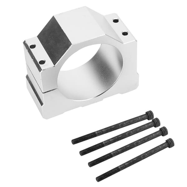 80 mm CNC spindelmotorfäste, klämskafthållarbas, aluminiumstödfäste