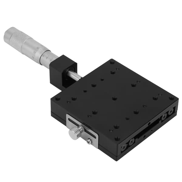 X Mikrometer Manuel Finjustering Krydsrulle Præcision Lineære Stadier 80*80mm
