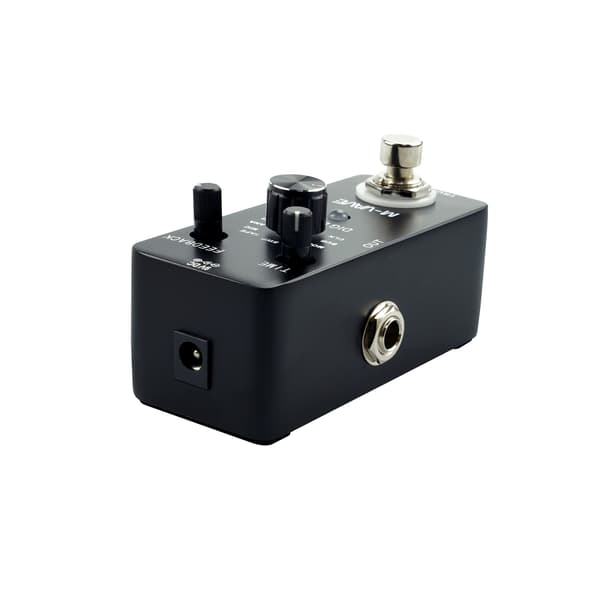 M-VAVE DIG DELAY Digital Delay Gitarr Effektpedal med 9 Delay-effekter True Bypass Full Metallskal