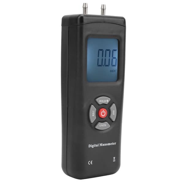 TL101 Digital Manometer Lufttrycksmätare Differential Lufttryckstestverktyg +5psi