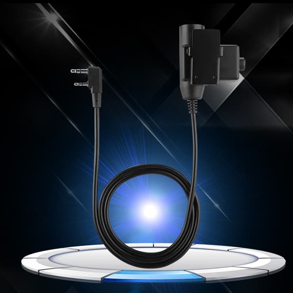 Z Tactical U94 PTT-kabel til BAOFENG UV5R - Støjreducerende headsetadapter