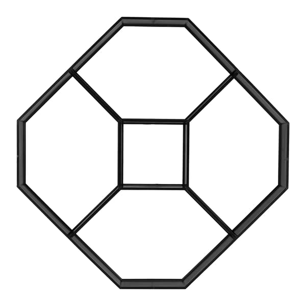 Hexagonal Cementplattformsform DIY Tegelvägstillverkare för Trädgård Gård Uteplats