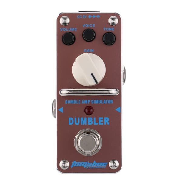 AROMA ADR-3 Dumbler Amp Simulator Mini Single Elgitarr Effektpedal med True Bypass