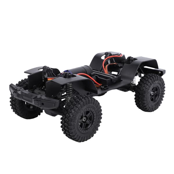 RC Bil Chassis Ramme Erstatning til Defender 1/18 Modelbil Plast Samlet Chassis Ramme