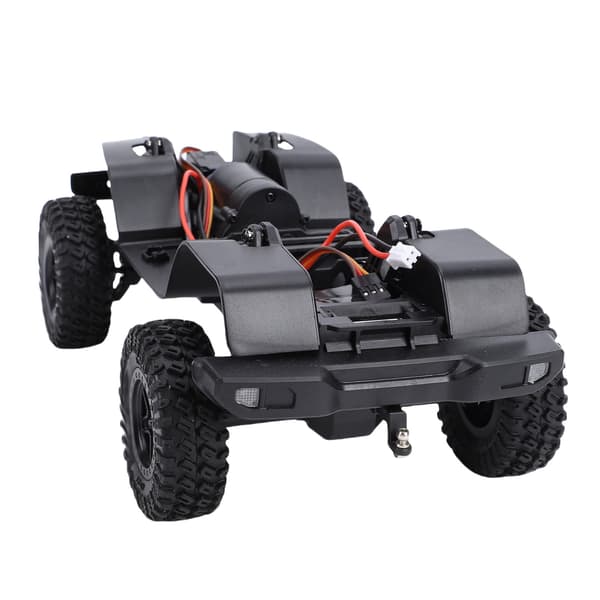 RC Bil Chassis Ramme Erstatning til Defender 1/18 Modelbil Plast Samlet Chassis Ramme