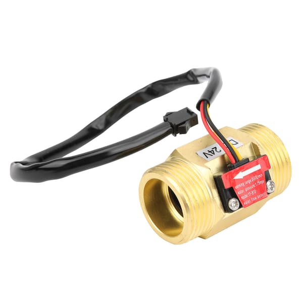 Hall flödesmätare strömbrytare G1\" vattenflödessensor DC24V 2-50L/Min