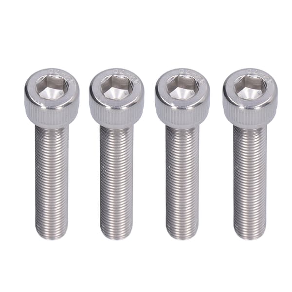 M10x55 A2 Sekskantbolt i rustfrit stål, 4-pak