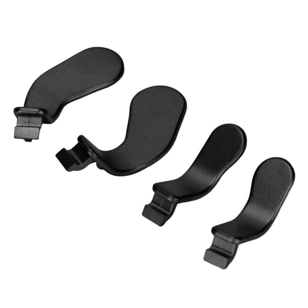 Erstatnings-tommelfingersticks i rustfrit stål til Xbox One Elite Controller Series 2 (sort, 4-pak)