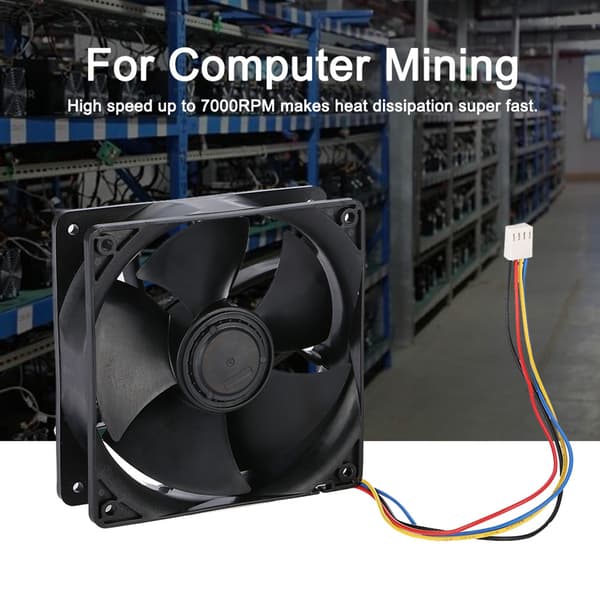 Windforce højhastigheds køleventilator - Effektiv varmeafledning til Antminer-minere