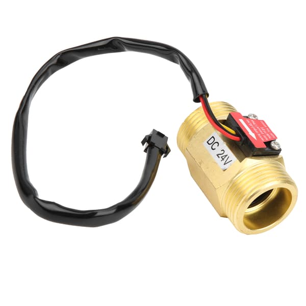 Hall flödesmätare strömbrytare G1\" vattenflödessensor DC24V 2-50L/Min
