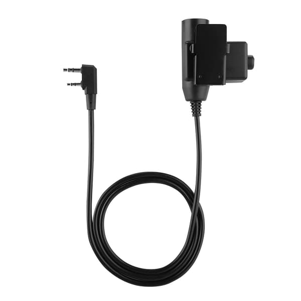 Z Tactical U94 PTT-kabel til BAOFENG UV5R - Støjreducerende headsetadapter
