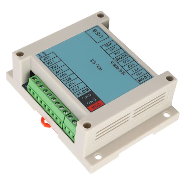Programmerbar logikstyrenhet 8 ingångar 7 utgångar Dator Telefon Programmering Industriell Kontrollkort 12‑24V