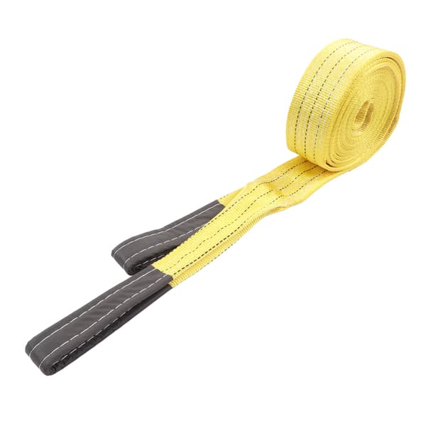 Lyftstropp 3T 6614LB 6M 19.69FT Förtjockad Breddad Polyester Robust Stabil Rigglyftstropp för Kranlyft