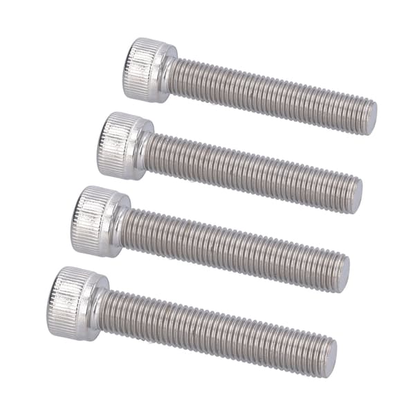 M10x55 A2 Sekskantbolt i rustfrit stål, 4-pak