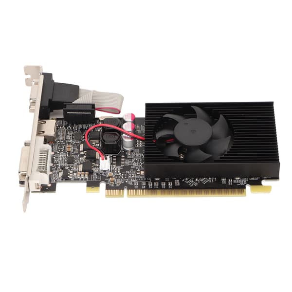 GT210 1G DDR3 64bit grafikkort understøtter HD Multimedia Interface DVI VGA gaming grafikkort med køleventilator