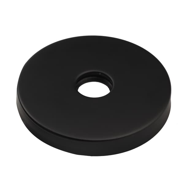 304 rustfrit stål brusearm flange dækplade G1/2in rør udskiftning sort