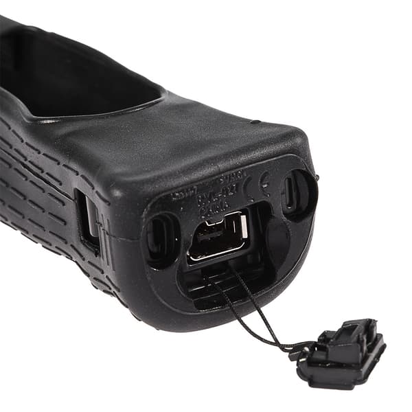 MotionPlus Sensoradapter til Nintendo Wii Remote, Sort Silikonecover, Beskyttelsesetui til Wii Controller