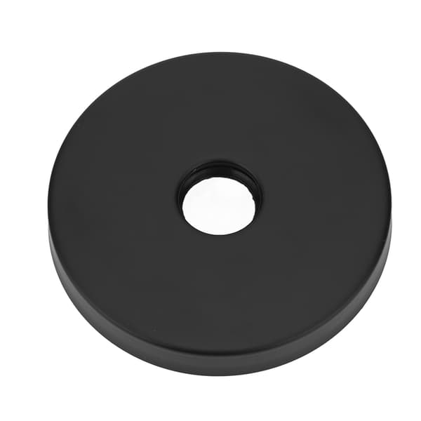 304 rustfrit stål brusearm flange dækplade G1/2in rør udskiftning sort