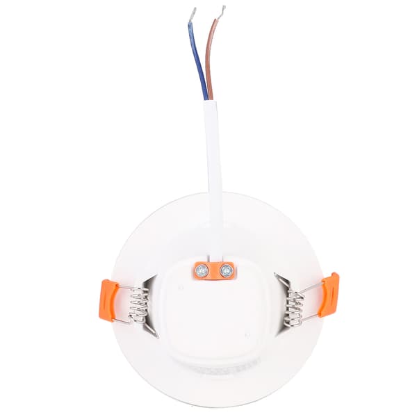 9W 6-pack 6000K LED Infälld Takspotlight, AC90-265V Smart Radarsensor för Hallar, Balkonger & Trappor