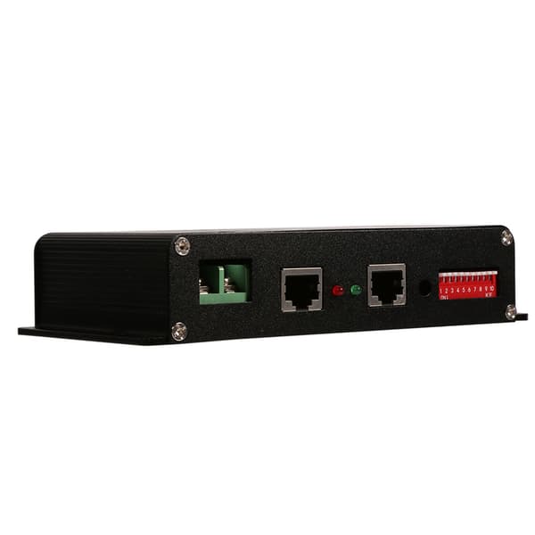 RGB LED Strip Controller 6-kanals DMX512 Dekoder Driver 5V-24V DC Sort Modul