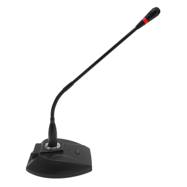 Svanehals kondensatormikrofon XLR-stik Bordmikrofon til foredrag konferencer videomøder