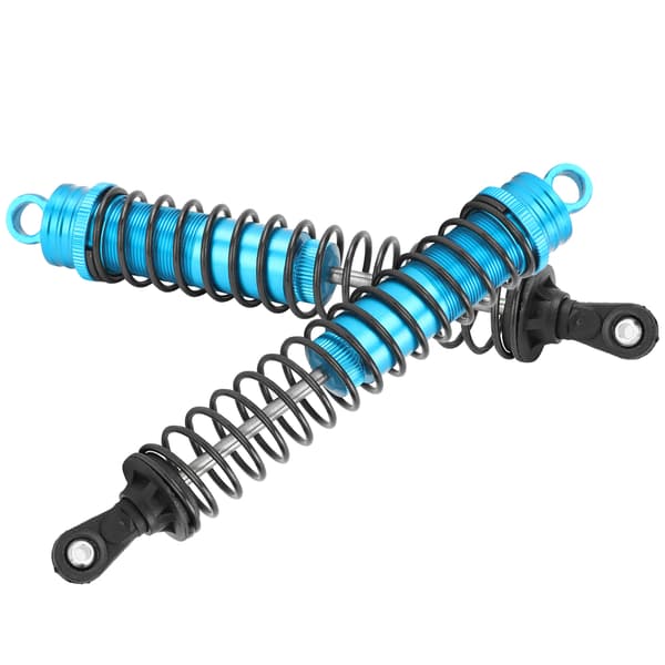 Justerbar Støddæmper til 1/8 RC Bil - 2-pak, 144mm, Blå